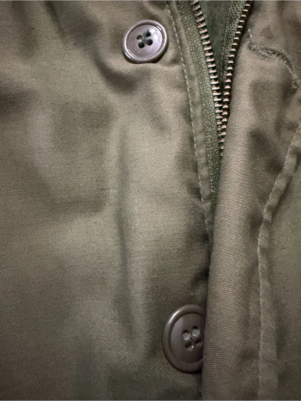Vanderbilt Shirt Co. Vintage Permeable Military Jacket OG 107 Olive M 38-40